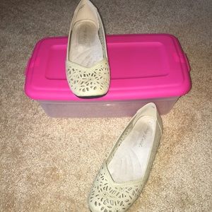 Beige Flats